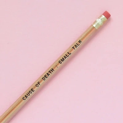 TGG Pencil Cause Of Death Natural