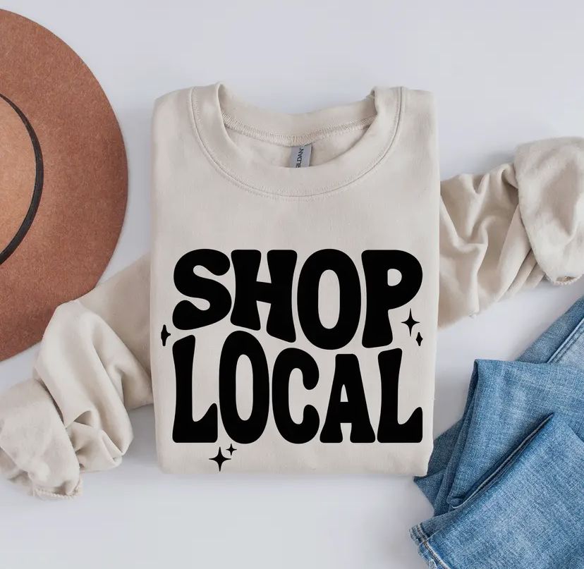Mugsby Shop Local Sweatshirt
