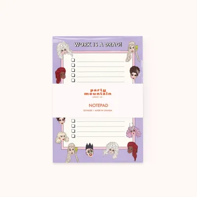 Party Mountain Notepad