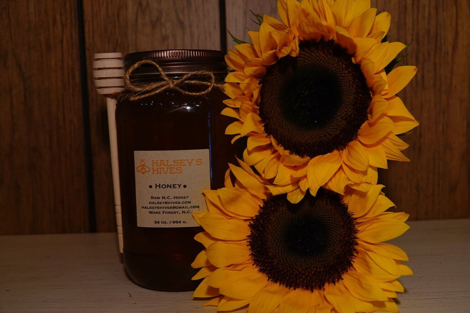 34  oz. Raw Honey