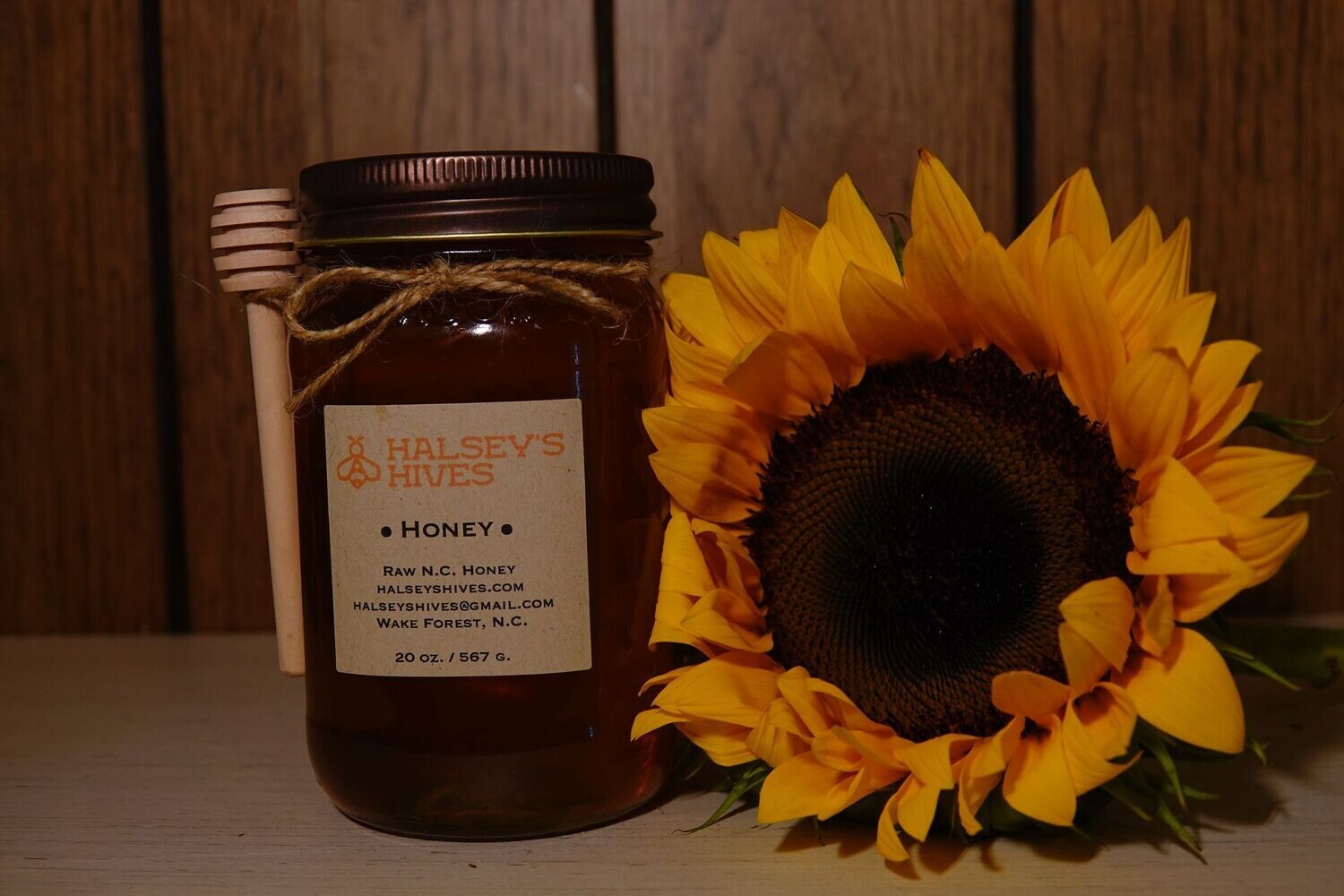 20 oz. Raw Honey