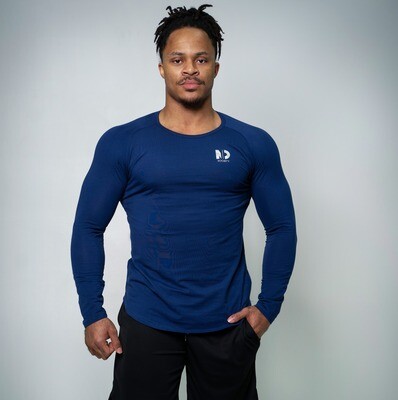 MINDSET | Blue Long Sleeve T-Shirt MINDSET | Blue Long Sleeve T-Shirt