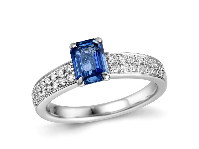 18KW SAPP DIA RING 18KW SAPP DIA RING