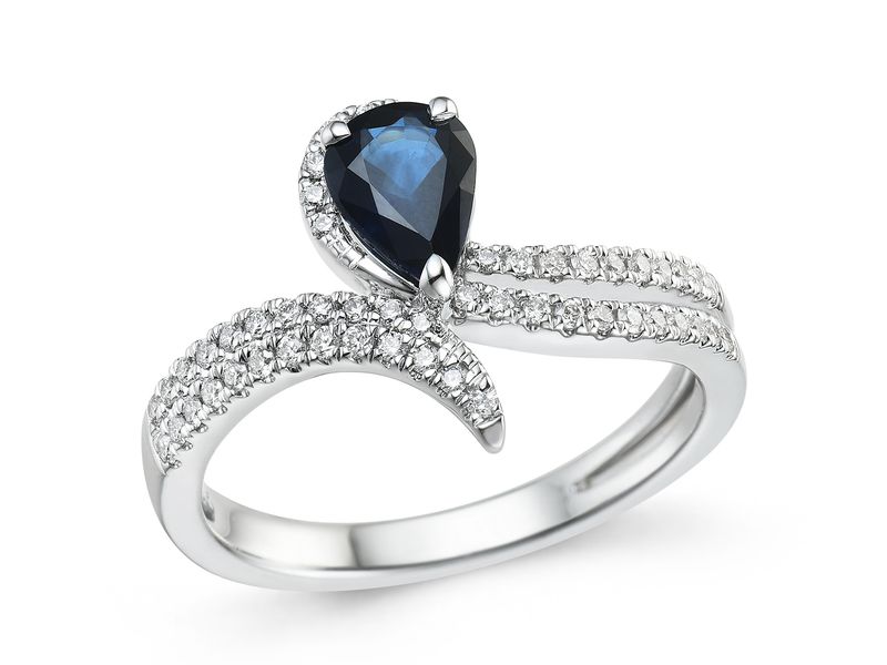 18KW SAPP DIA RING 18KW SAPP DIA RING