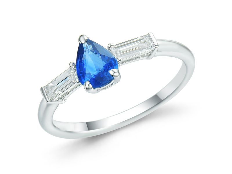 18KW SAPP DIA RING 18KW SAPP DIA RING