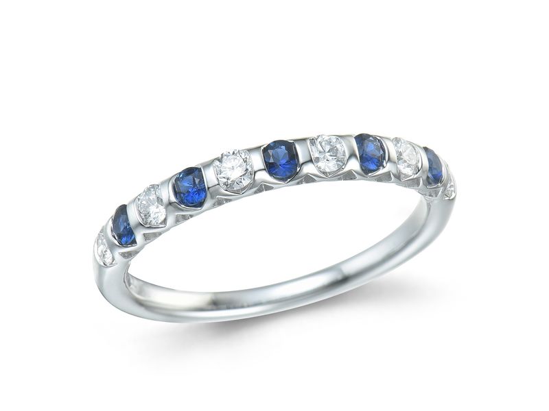 18KW SAPP DIA RING 18KW SAPP DIA RING