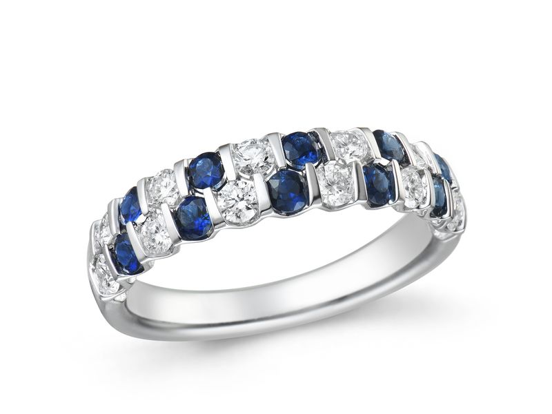 18KW SAPP DIA RING 18KW SAPP DIA RING