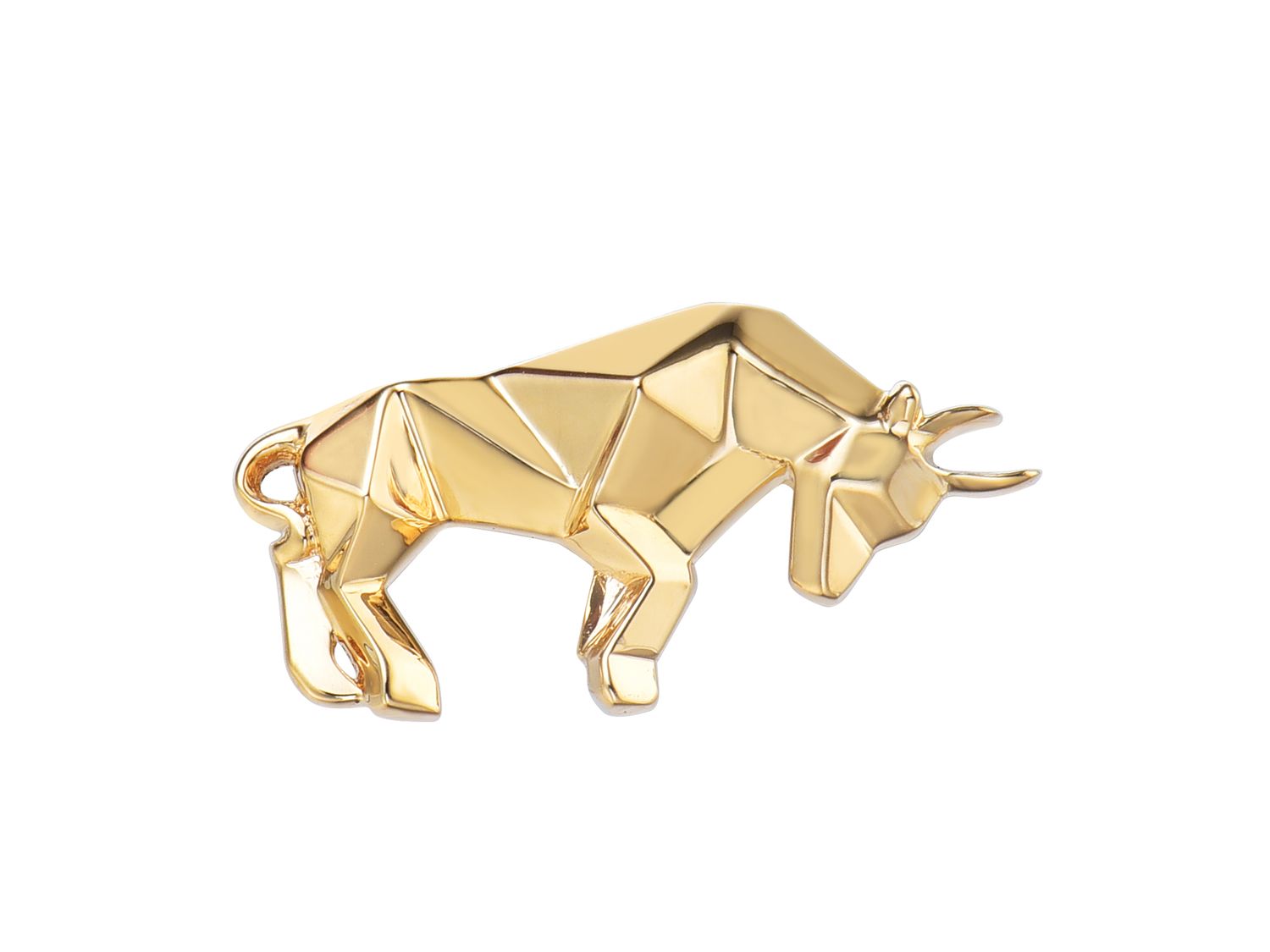 18KY PLAIN GOLD PENDANT