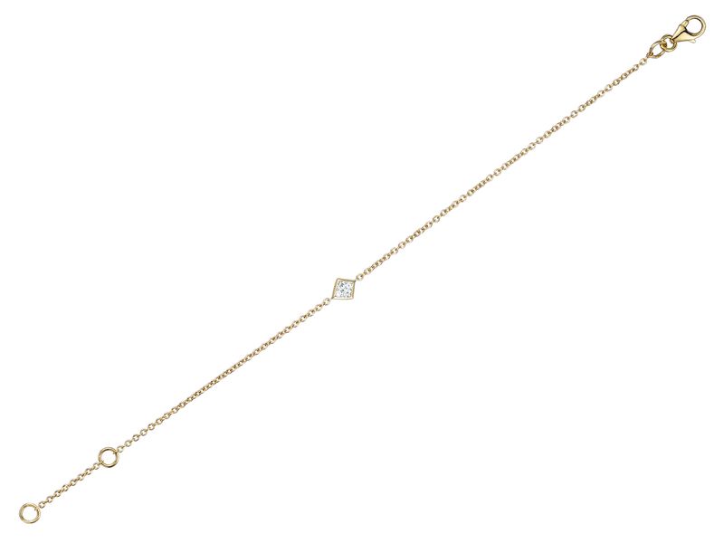 18KY DIA BRACELET