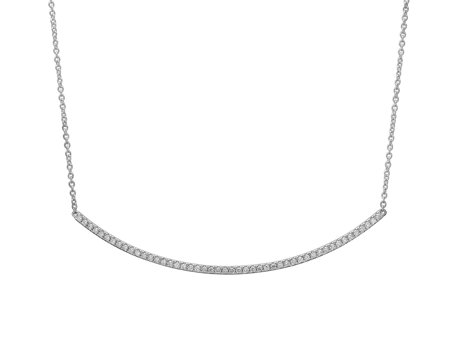 18KP DIA NECKLACE
