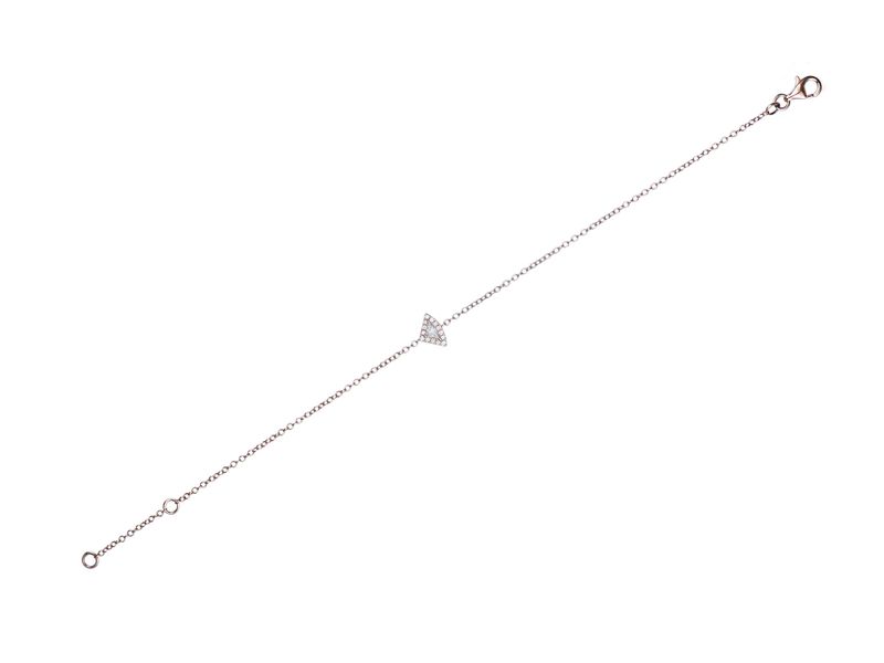 18KP DIA BRACELET
