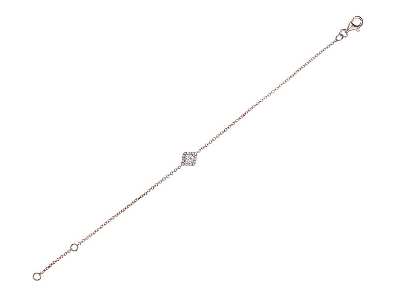 18KP DIA BRACELET