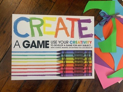 Create a game kit: includes supplies to make 4 games!