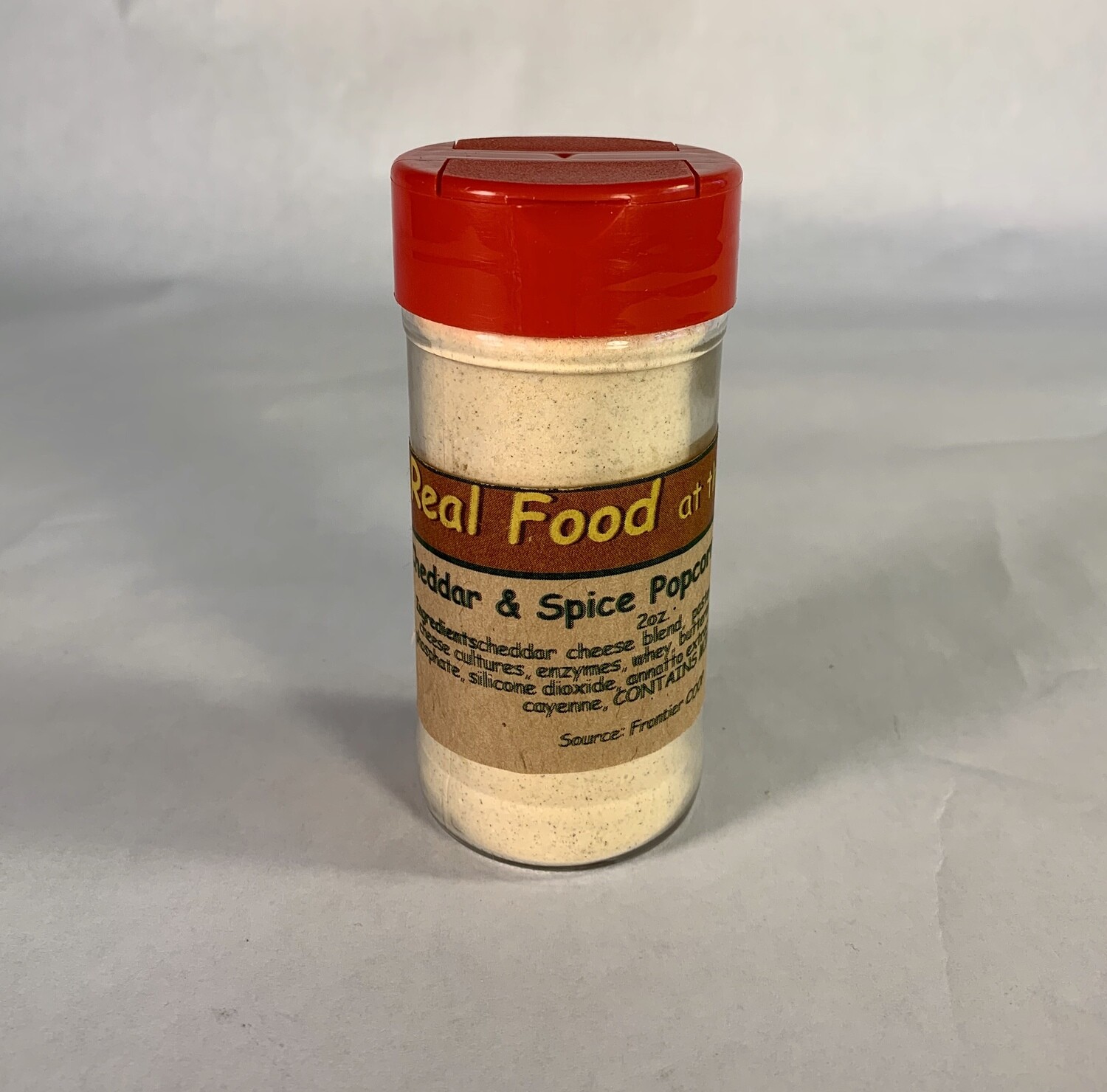 popcorn seasoning, cheddar & spice, 2 oz; each; Frontier popcorn seasoning, cheddar & spice, 2 oz; each; Frontier