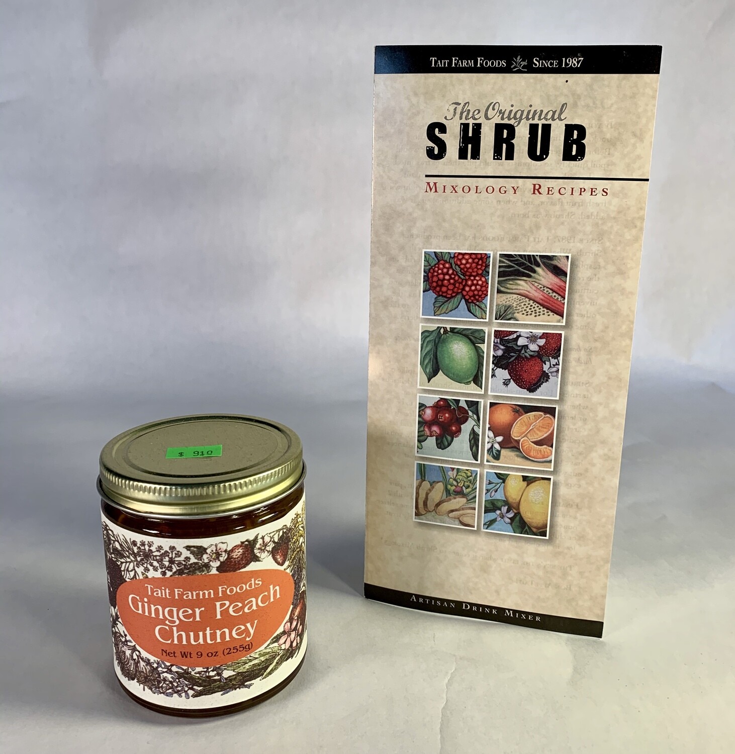 chutney, ginger peach; 9 ounce; Tait Farm Foods chutney, ginger peach; 9 ounce; Tait Farm Foods