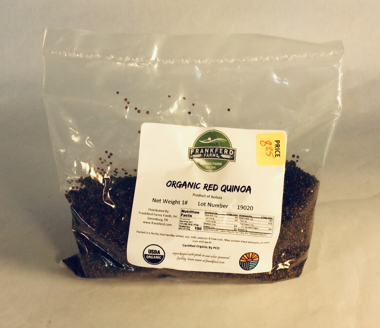 quinoa, red, organic, 1 pound quinoa, red, organic, 1 pound