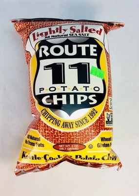chips, lightly salted, non gmo,  2 ounce; each; Route 11