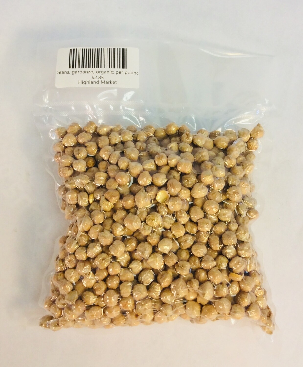 beans, garbanzo, organic; per pound beans, garbanzo, organic; per pound