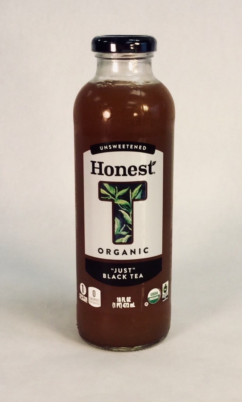 tea, just black, organic; 16oz; Honest tea, just black, organic; 16oz; Honest