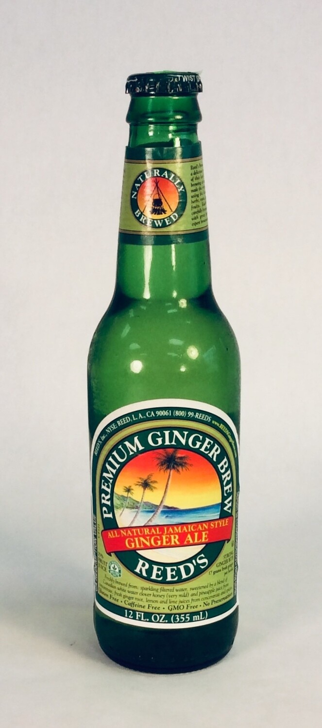 soda, ginger brew; each; Reeds soda, ginger brew; each; Reeds