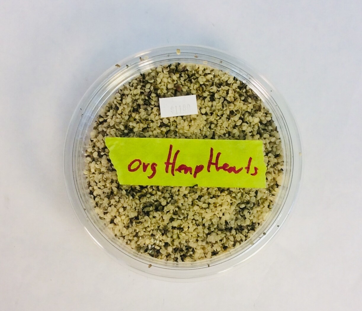 hemp hearts, chopped, organic, 8 oz; each; Highland Market hemp hearts, chopped, organic, 8 oz; each; Highland Market