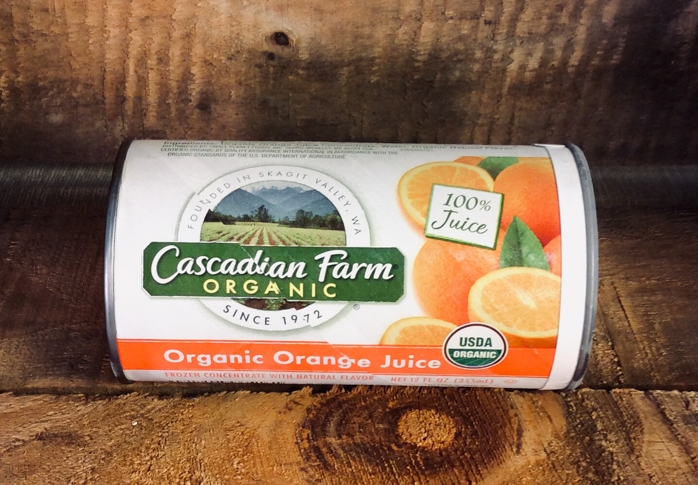 juice, orange, concentrate, organic; each, Cascadian Farm juice, orange, concentrate, organic; each, Cascadian Farm