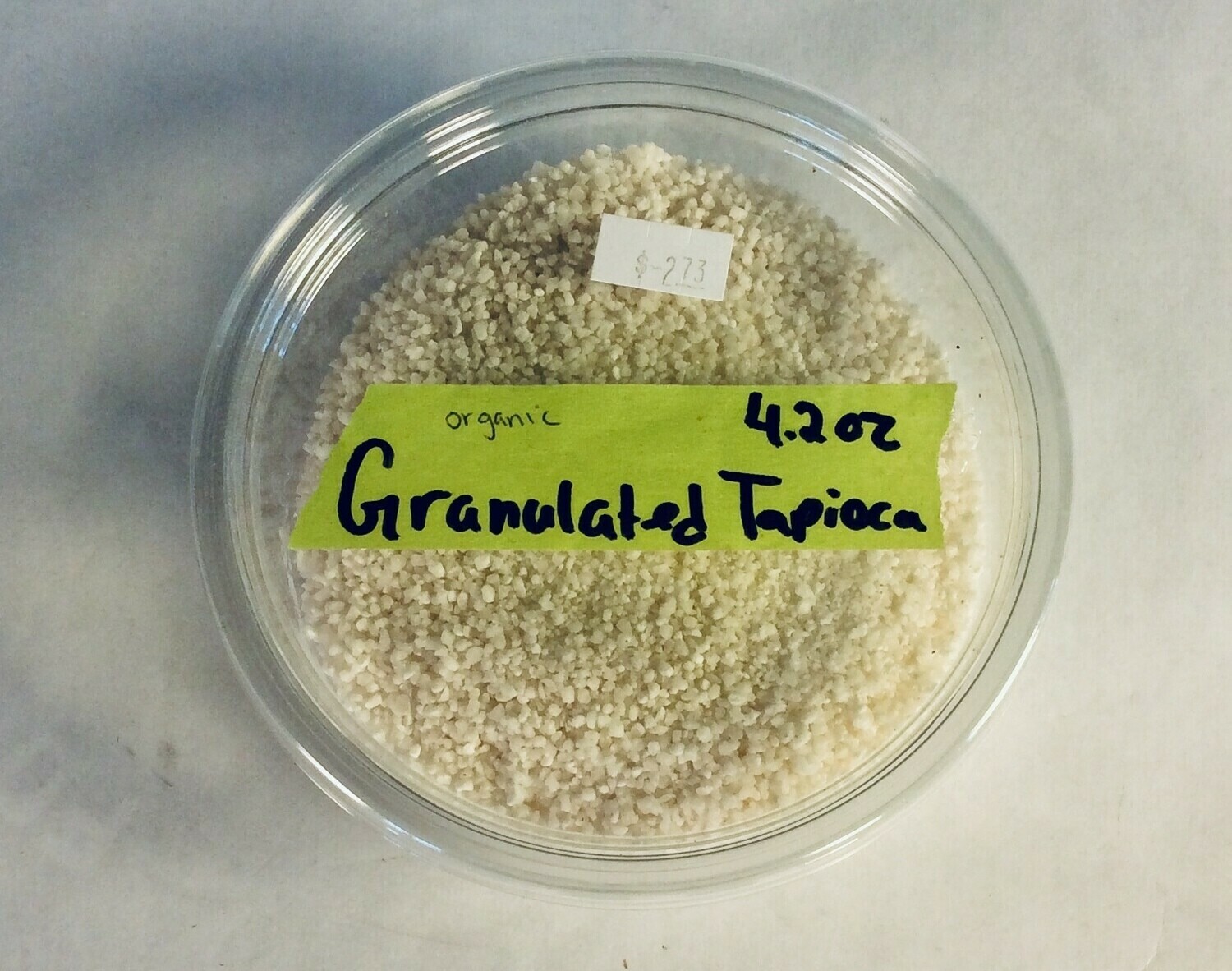 tapioca, granulated, Frontier Organic; 4.5 oz; each tapioca, granulated, Frontier Organic; 4.5 oz; each