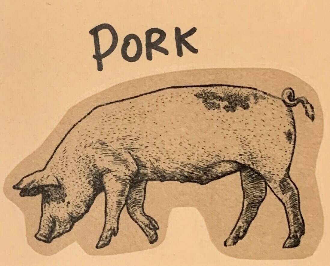 pork, roast, picnic; each; Watermark Farm pork, roast, picnic; each; Watermark Farm
