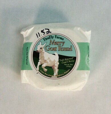 cheese, merry goat round, 6oz; each; Firefly Farms