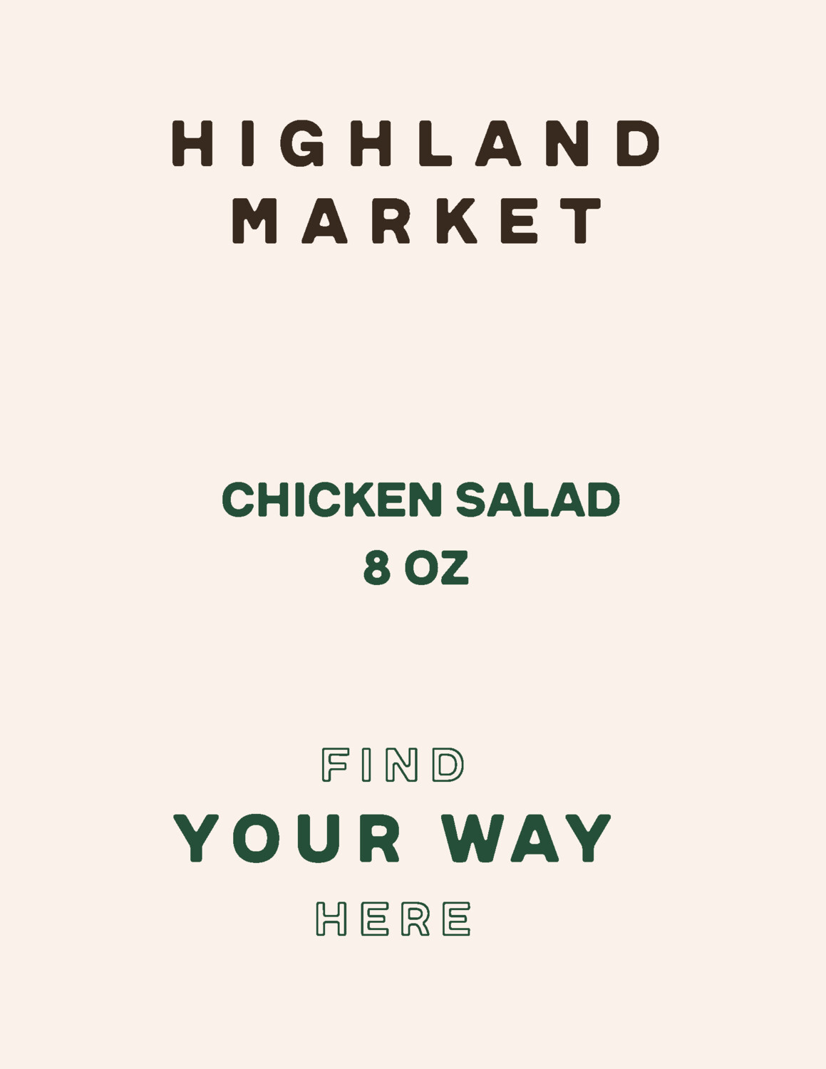 salad, frozen, chicken, 8 ounce; each; Real Food salad, frozen, chicken, 8 ounce; each; Real Food