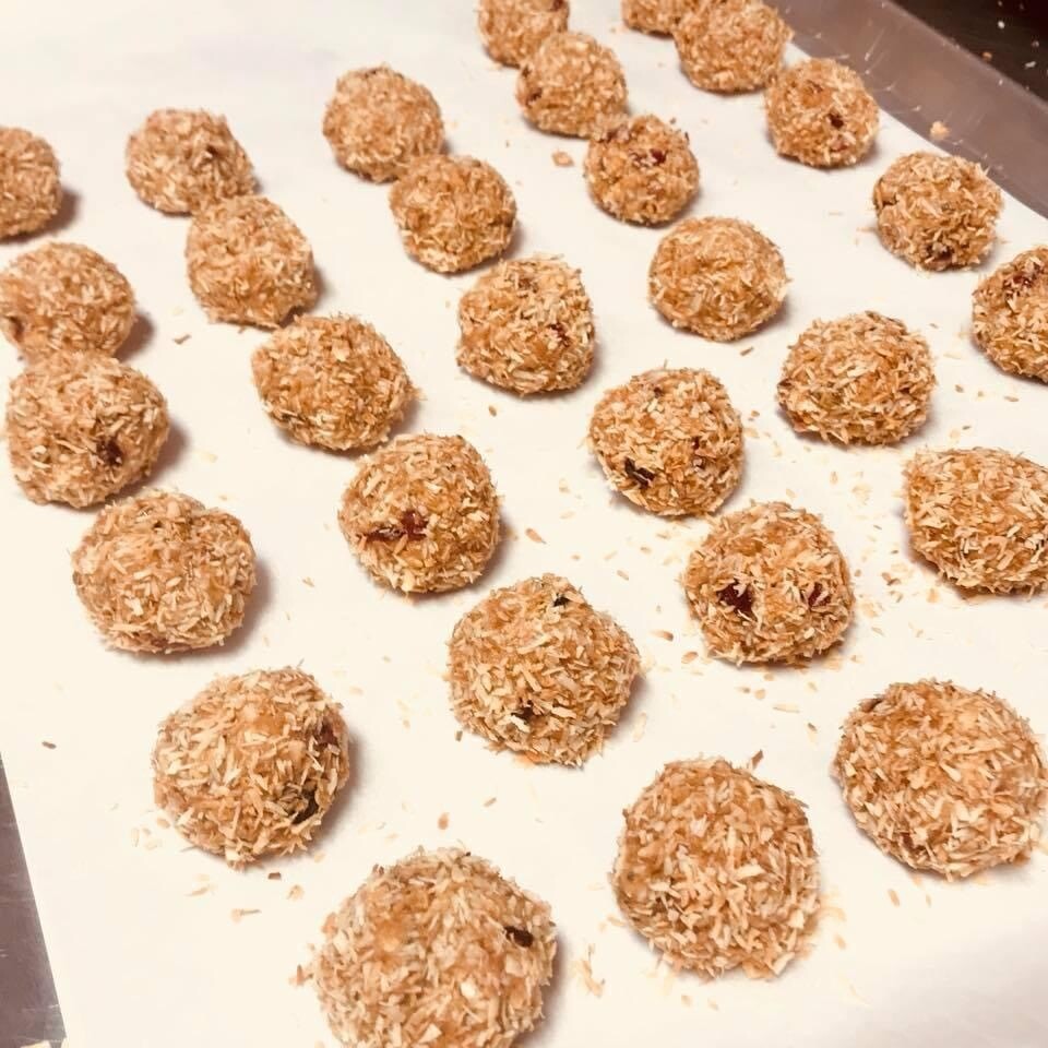 raw nut balls, frozen, no bake; 4 pack; Highland Market raw nut balls, frozen, no bake; 4 pack; Highland Market