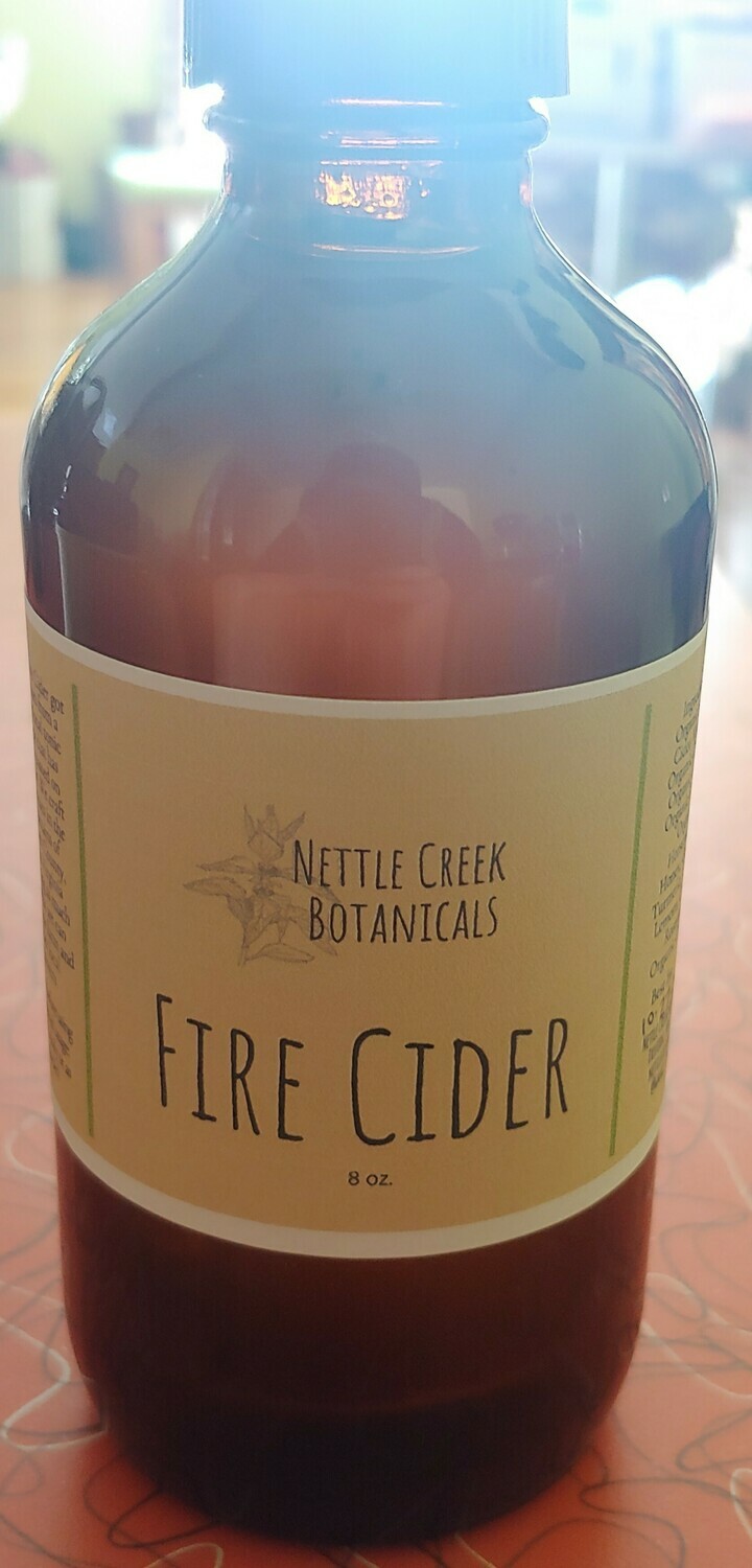 fire cider, Nettle Creek Botanicals fire cider, Nettle Creek Botanicals