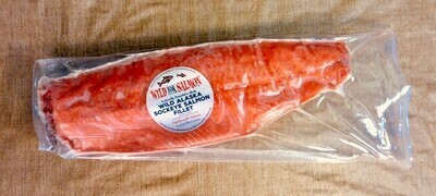 salmon, sockeye full halves; Wild For Salmon salmon, sockeye full halves; Wild For Salmon