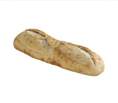 baguette, take & bake, 1 loaf; HIghland Market