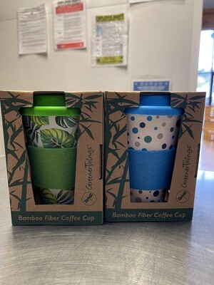 cup, bamboo fiber, 12 oz; Greener Things
