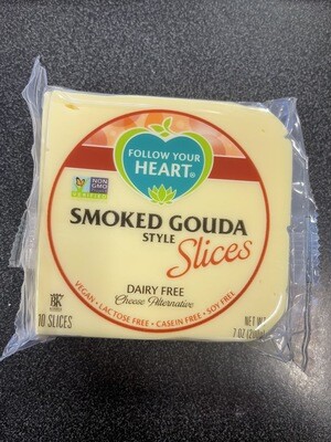 cheese, vegan gouda slices; 7 oz; Follow Your Heart
