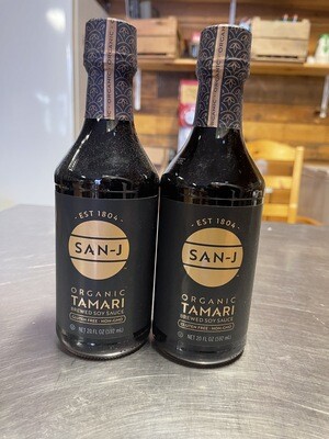 tamari, 20 ounce, each; San-J