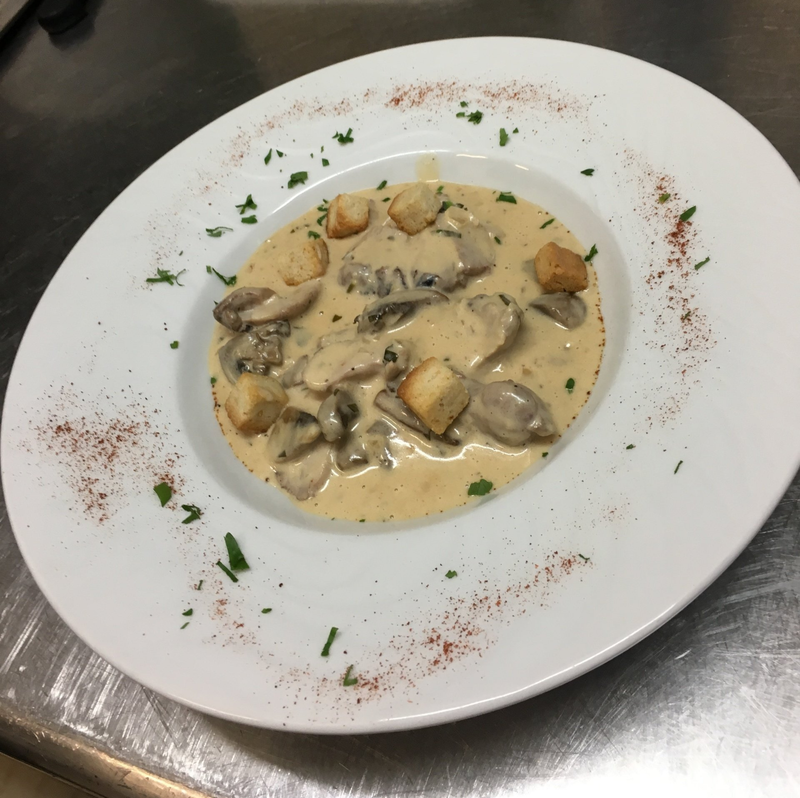 Ris de veau au madère (entrée)