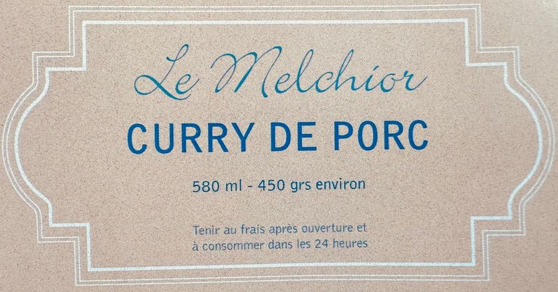 Curry de porc