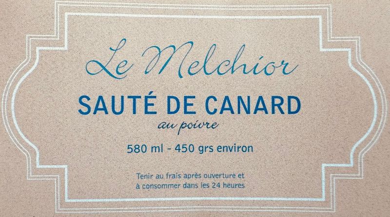 Sauté de canard au poivre vert