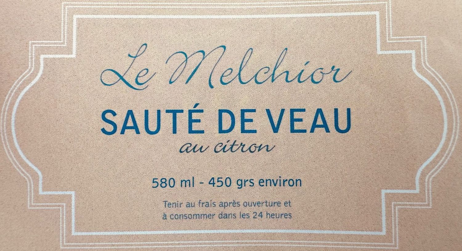 Sauté de veau au citron