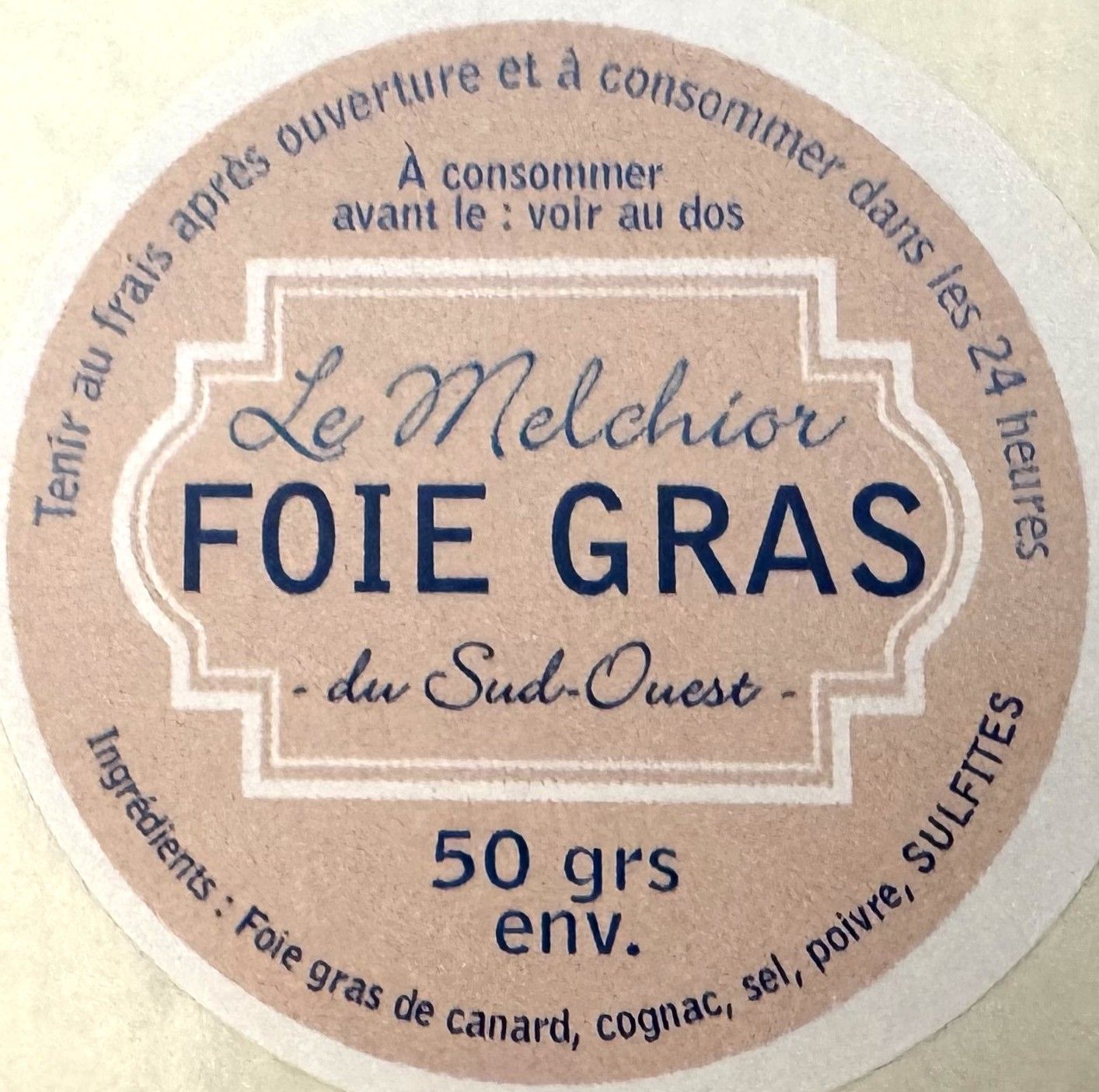 Foie gras de canard mi-cuit