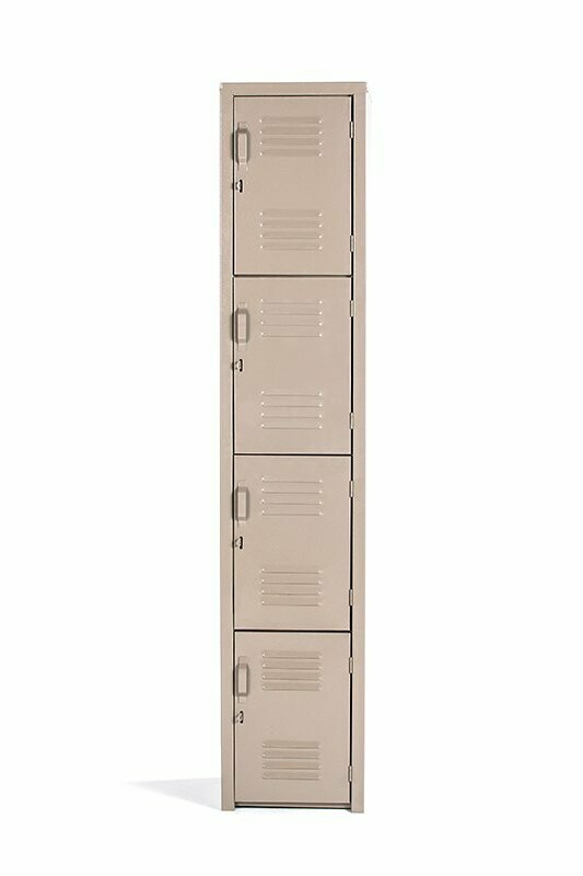 Locker metálico 4 puertas 38 x 37 x 180