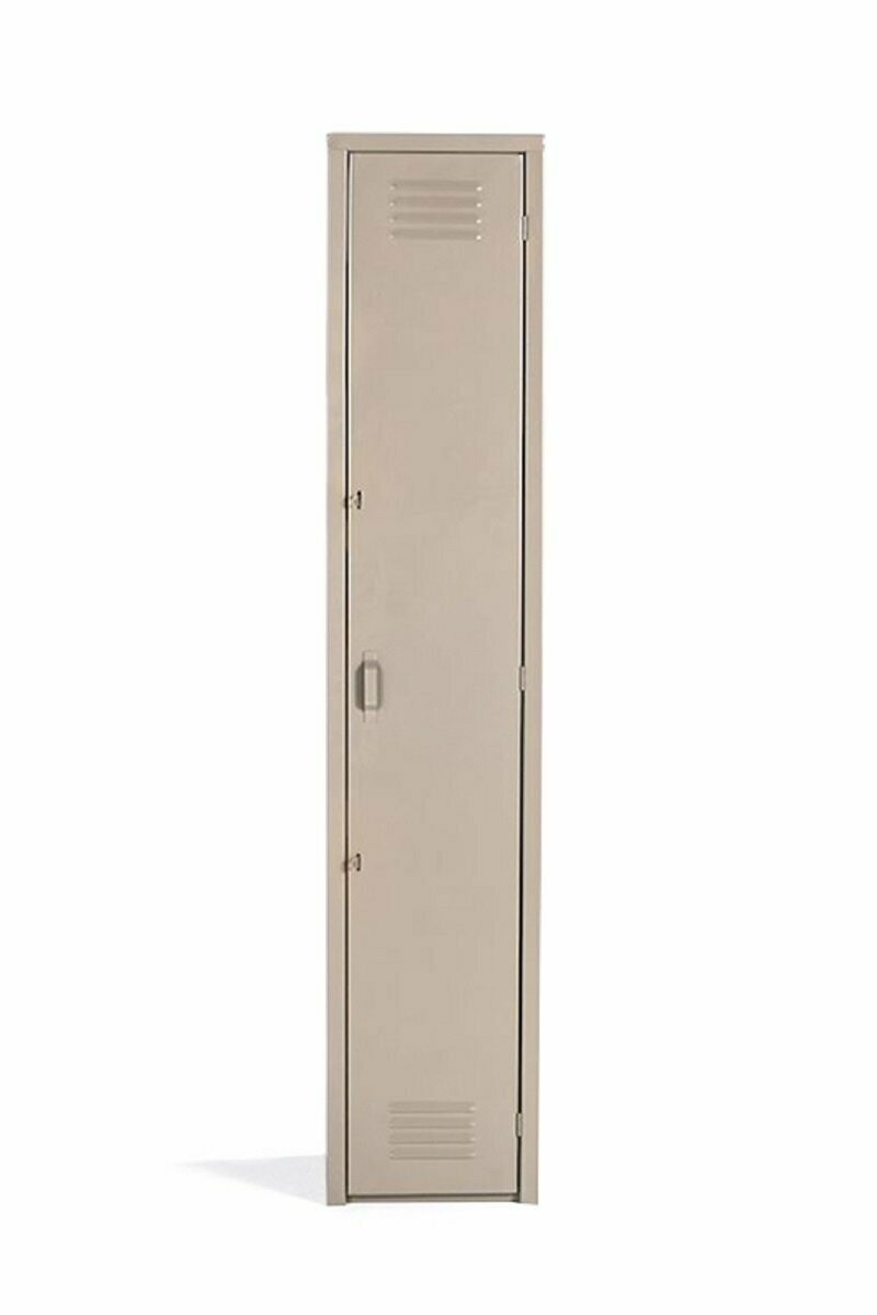 Locker metálico 1 puerta 38 x 45 x 180 cm