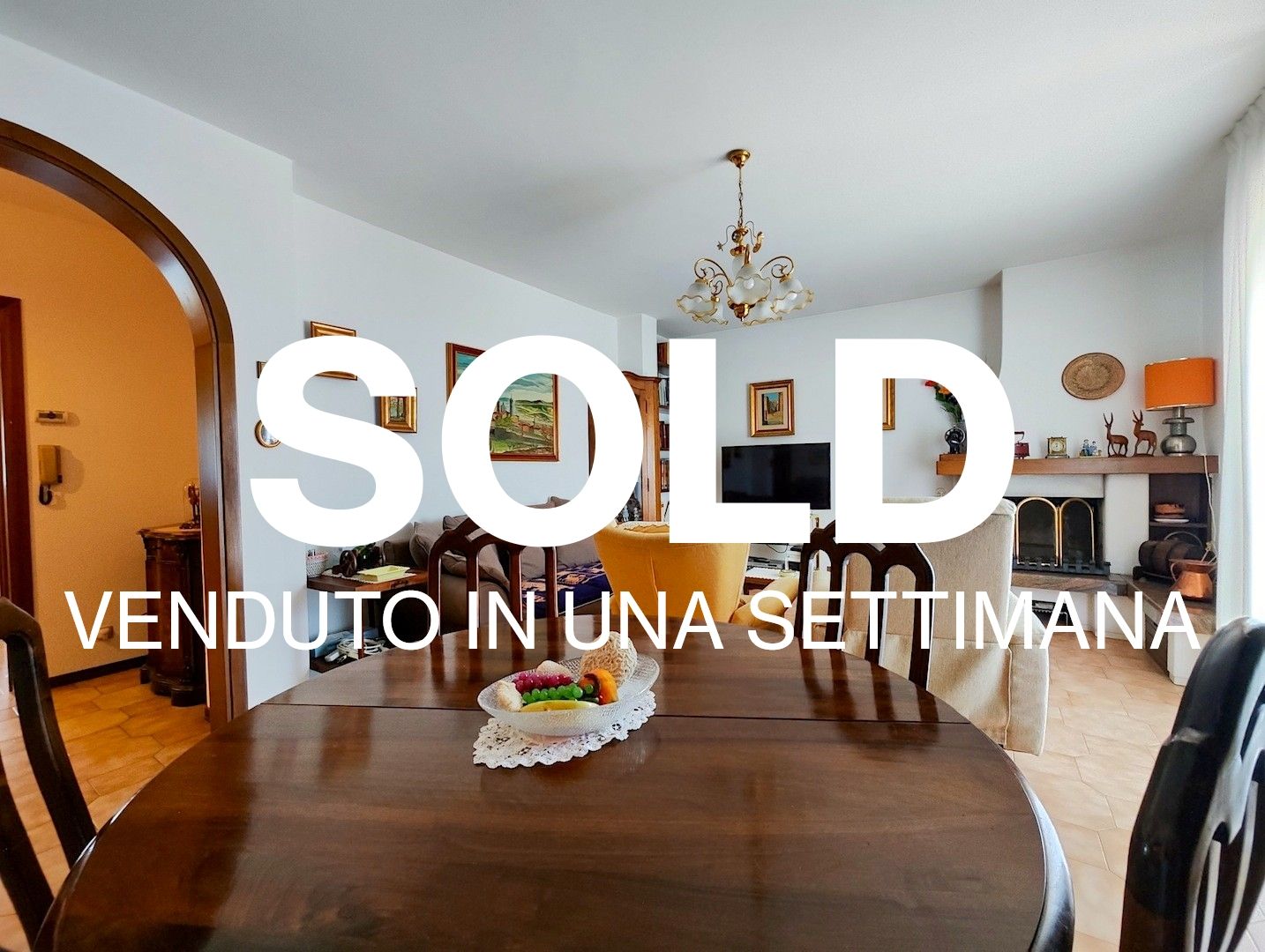 PESCI D&#39;ORO. Appartamento di 95 mq con garage, cantina e giardino