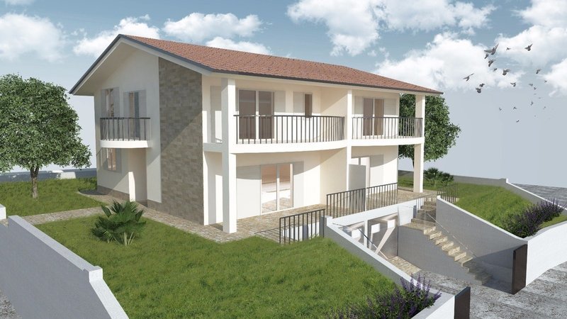 TRESTINA. Ville bifamiliari di nuova costruzione TRESTINA. Ville bifamiliari di nuova costruzione