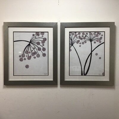 Pair Of Framed Alan Buckle prints Pair Of Framed Alan Buckle prints