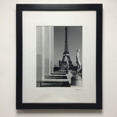 Framed Eiffel Tower Photograph