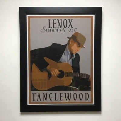Framed Tanglewood James Taylor Poster