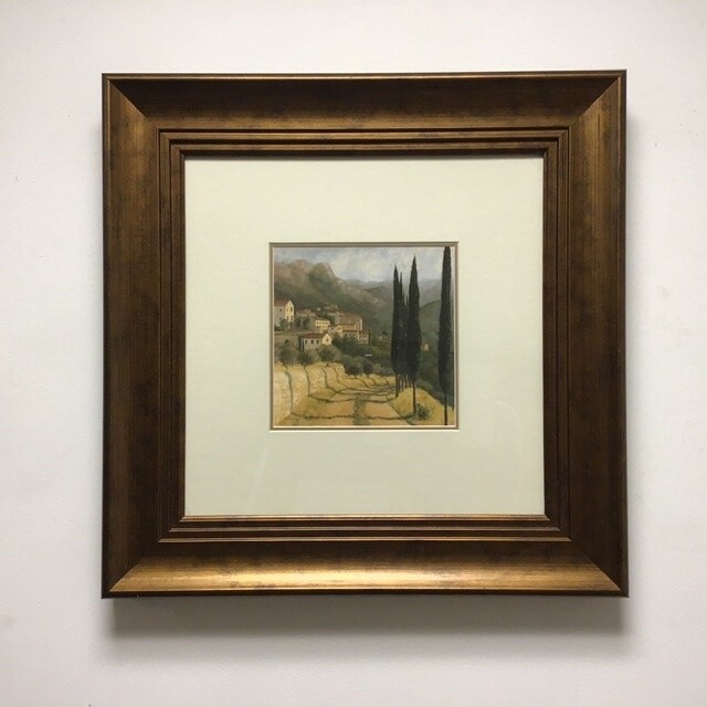Framed landscape